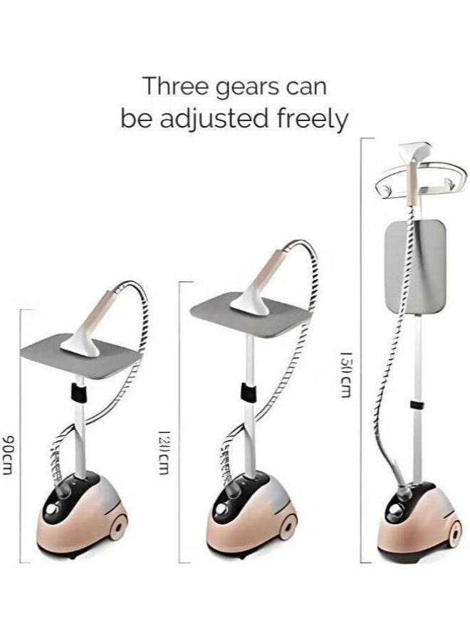 Steam iron for clothes, 2 in 1 steam iron, vertical and flat, 2000 watts - Image 3